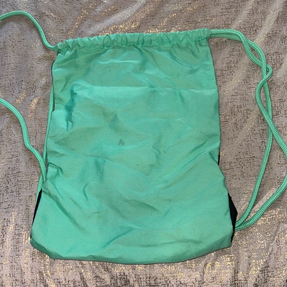 Adidas Alliance Drawstring Sackpack in Mint Green - Picture 3 of 3